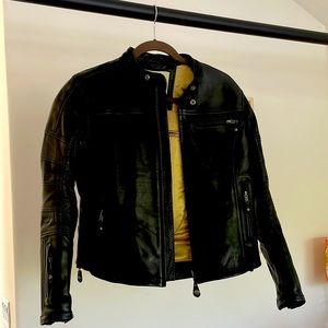 Authentic Roland Sands Design Co women’s leather motorcycle jacket ~ size S